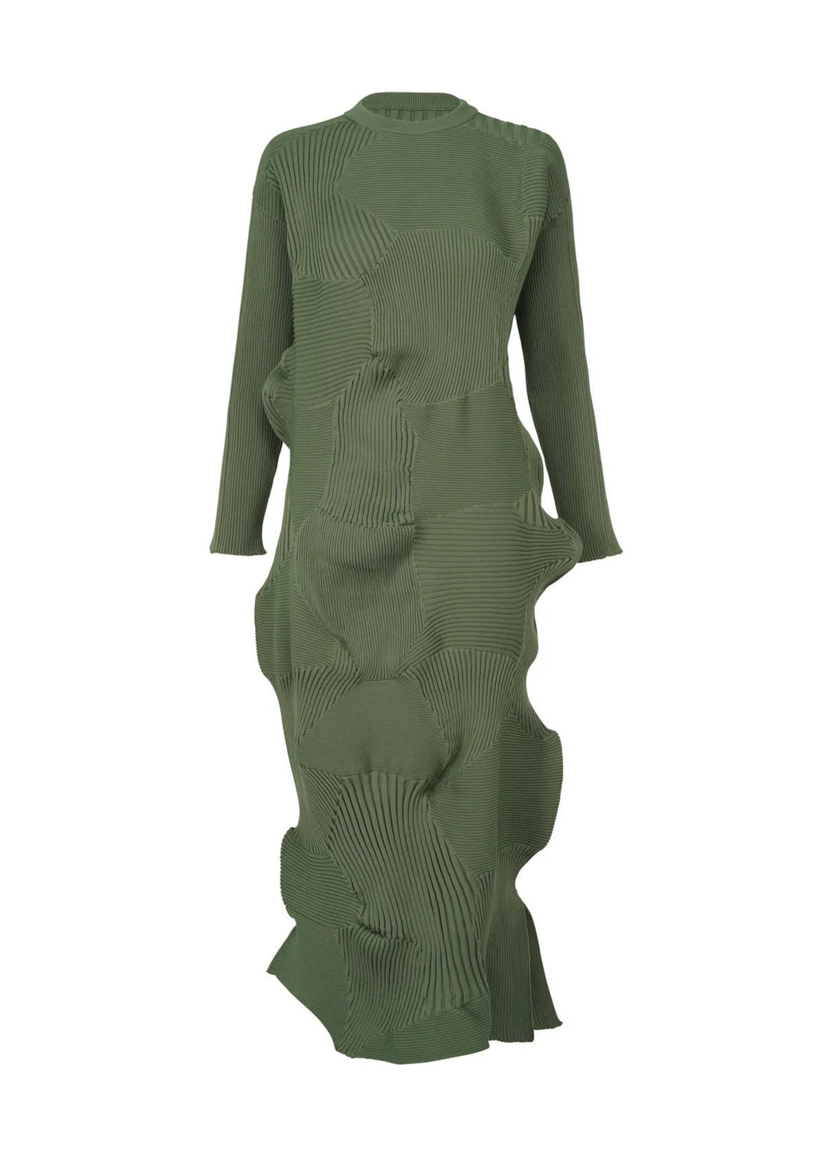 Issey Miyake Kone Kone Dress - Misty Green - Image 1 of 1