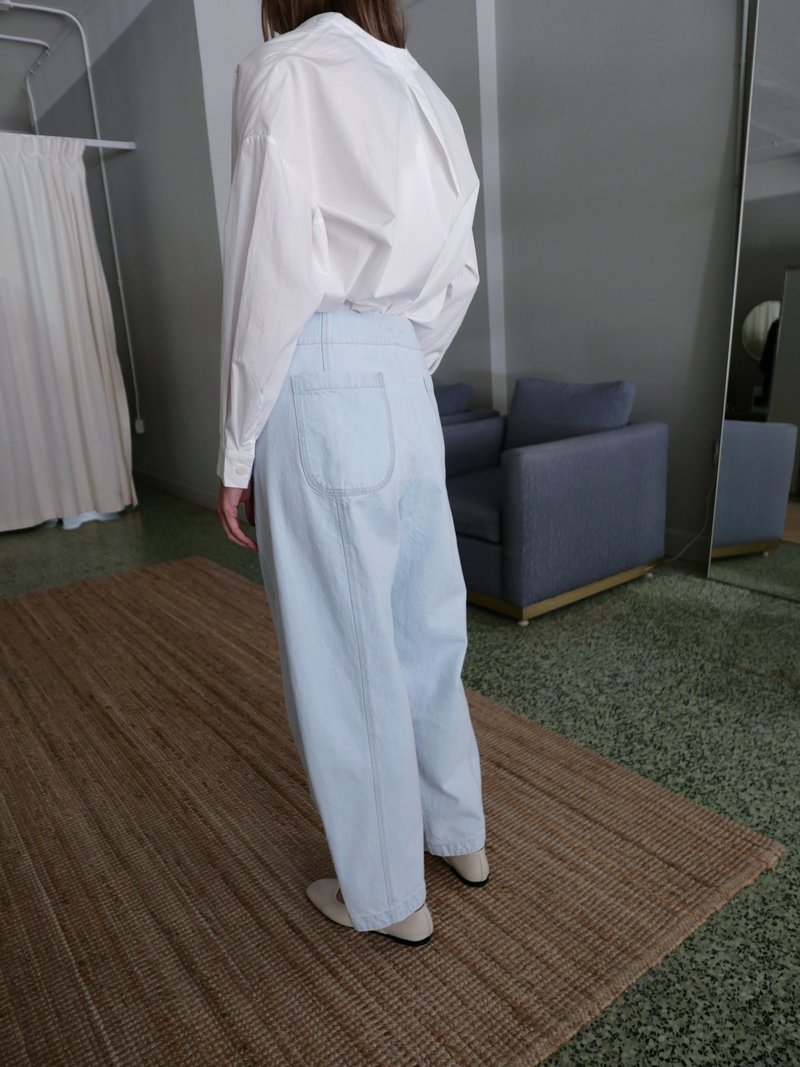 Shaina Mote Lune Pant - West Light Denim Shaina Mote Lune Pant - West Light Denim