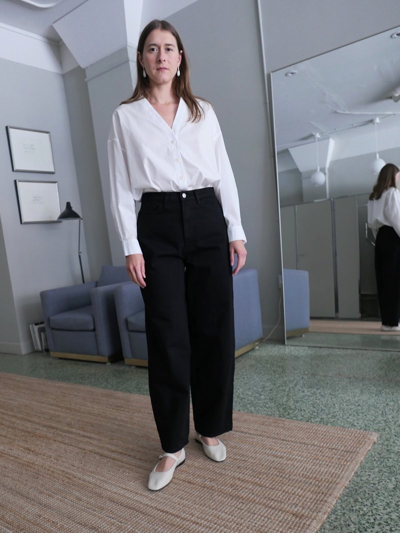 Shaina Mote Regular Pant - Onyx Rinse
