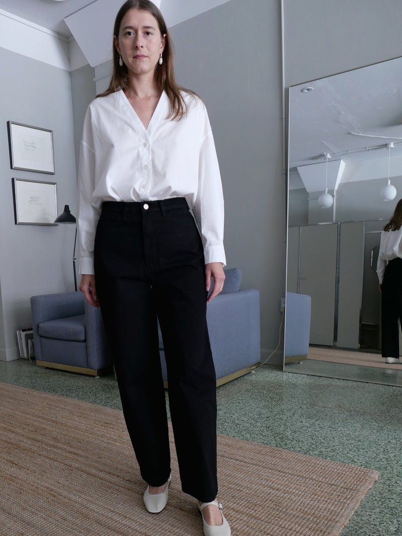 Shaina Mote Regular Pant - Onyx Rinse