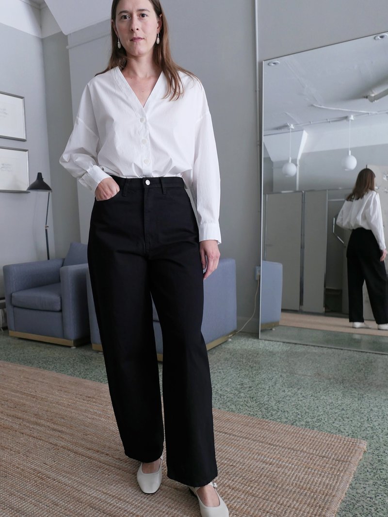 Shaina Mote Regular Pant - Onyx Rinse
