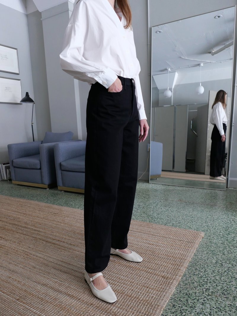 Shaina Mote Regular Pant - Onyx Rinse