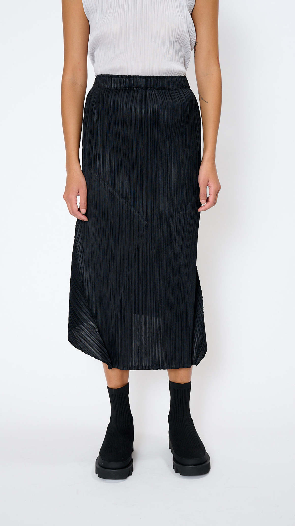 Pleats Please by Issey Miyake Thicker Bottoms 2 Skirt - Black
