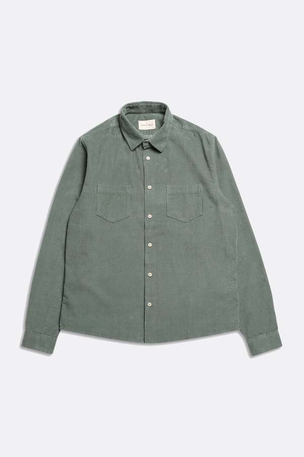 Far Afield Classic Corduroy Shirt - Sage