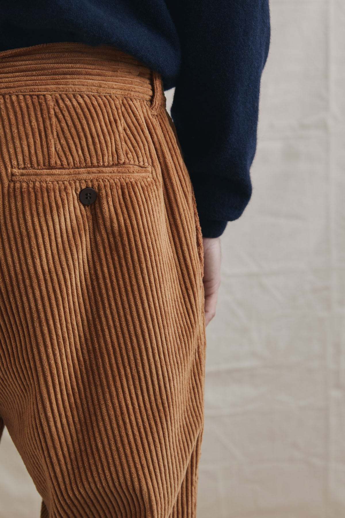 La Paz Cruz Cord Pants - Camel - Image 2 of 4