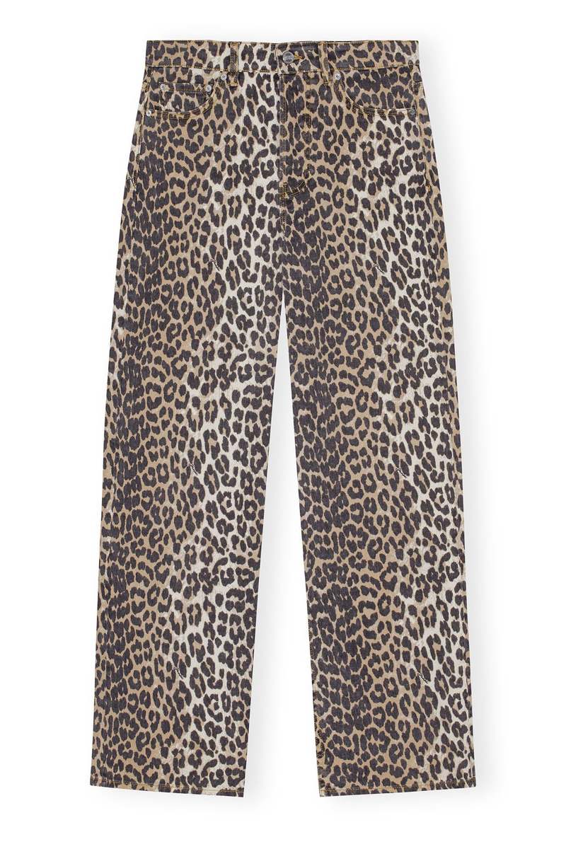 【関税&送料込】Ganni Animal Jeans Izey Ganni Leopard Printed Izey Jeans | Liberty