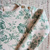 Kids Bonjour Knit Jumper - Green Flowers Tapestry - Thumbnail 4