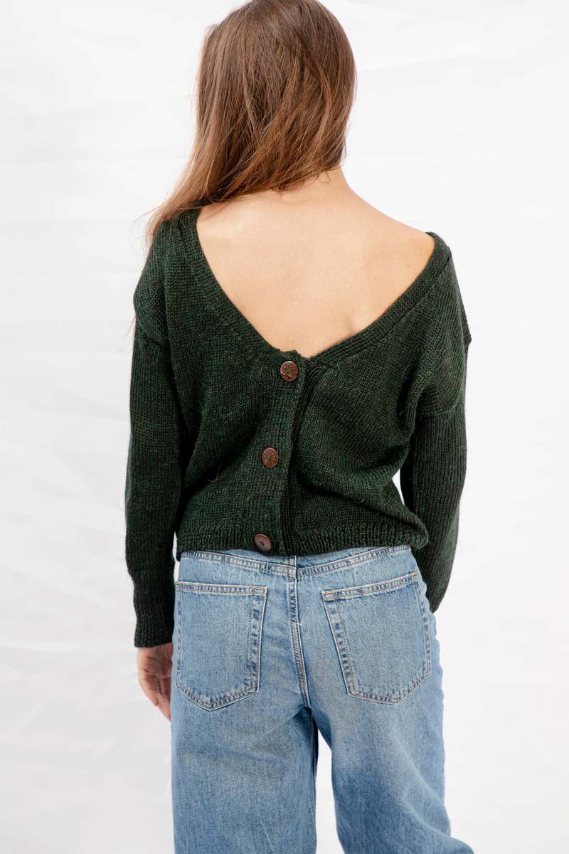 HJK Women Reversible Cardigan