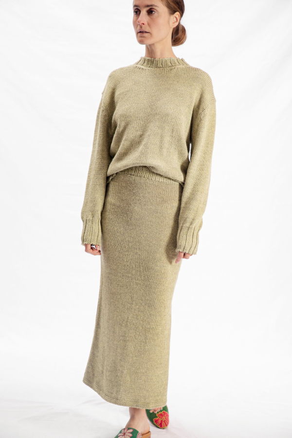 HJK Women Basic Crew Sweater