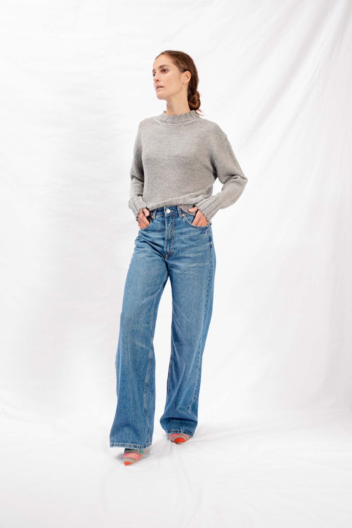 HJK Women Basic Crew Sweater - Image 2 of 8