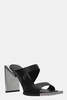 Heliot Emil Calf Leather Sandal - Black - Thumbnail 4