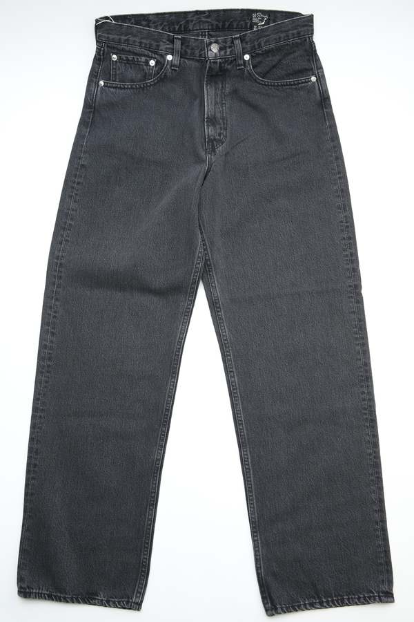 Orslow 101 Dad's Fit Denim Pants - Black Denim Stone