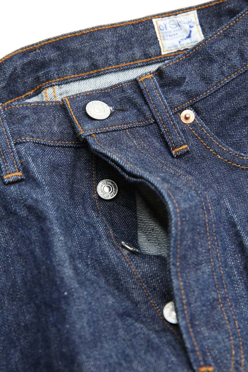 Orslow Model 66 1966's Standard Denim Pants - One Wash