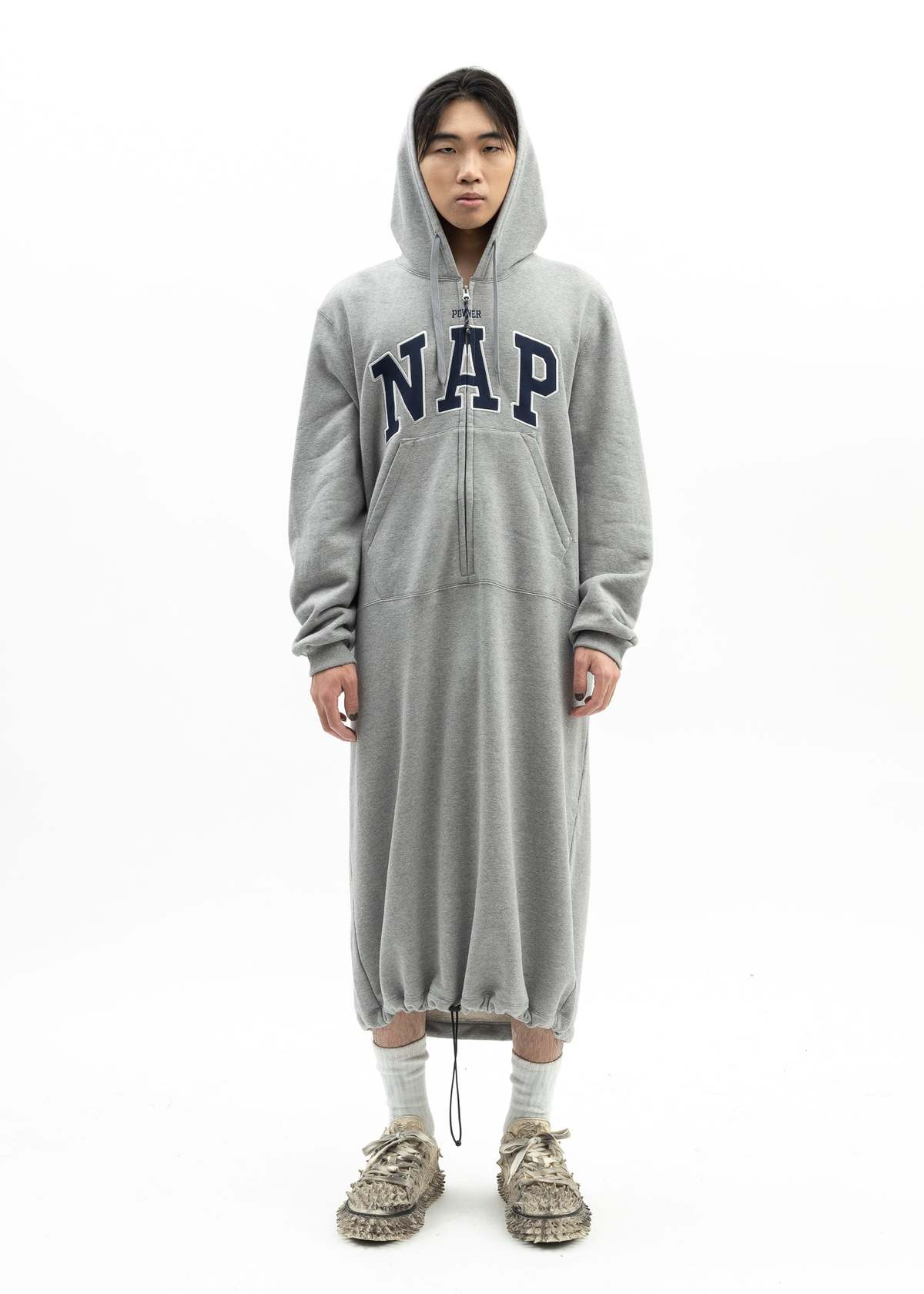 Doublet POWER NAP HOODIE sweater - GREY | Garmentory