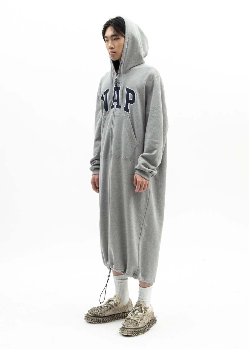 Doublet POWER NAP HOODIE sweater - GREY | Garmentory
