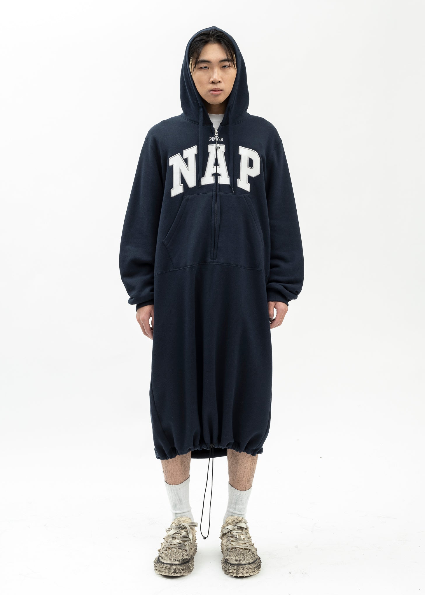 Doublet POWER NAP HOODIE sweater - NAVY | Garmentory