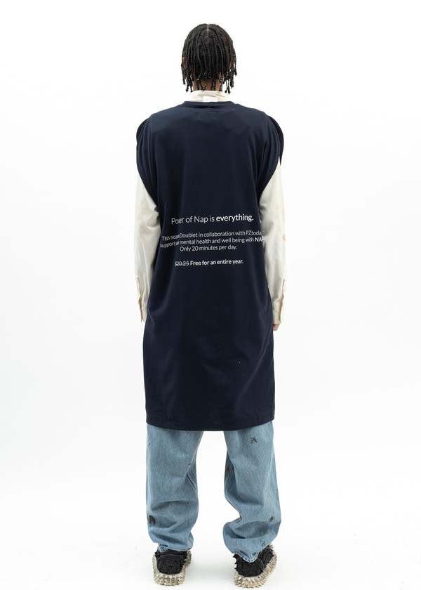 Doublet POWER NAP T-SHIRT - NAVY | Garmentory