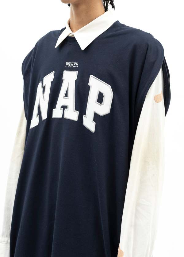 Doublet POWER NAP T-SHIRT - NAVY | Garmentory