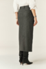 Ba&sh Abiss Midaxi Skirt - Anthracite - Thumbnail 4