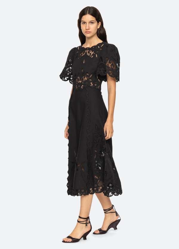 knee length dresses for ladies Gianna Midi Dress – Tribe Boutique