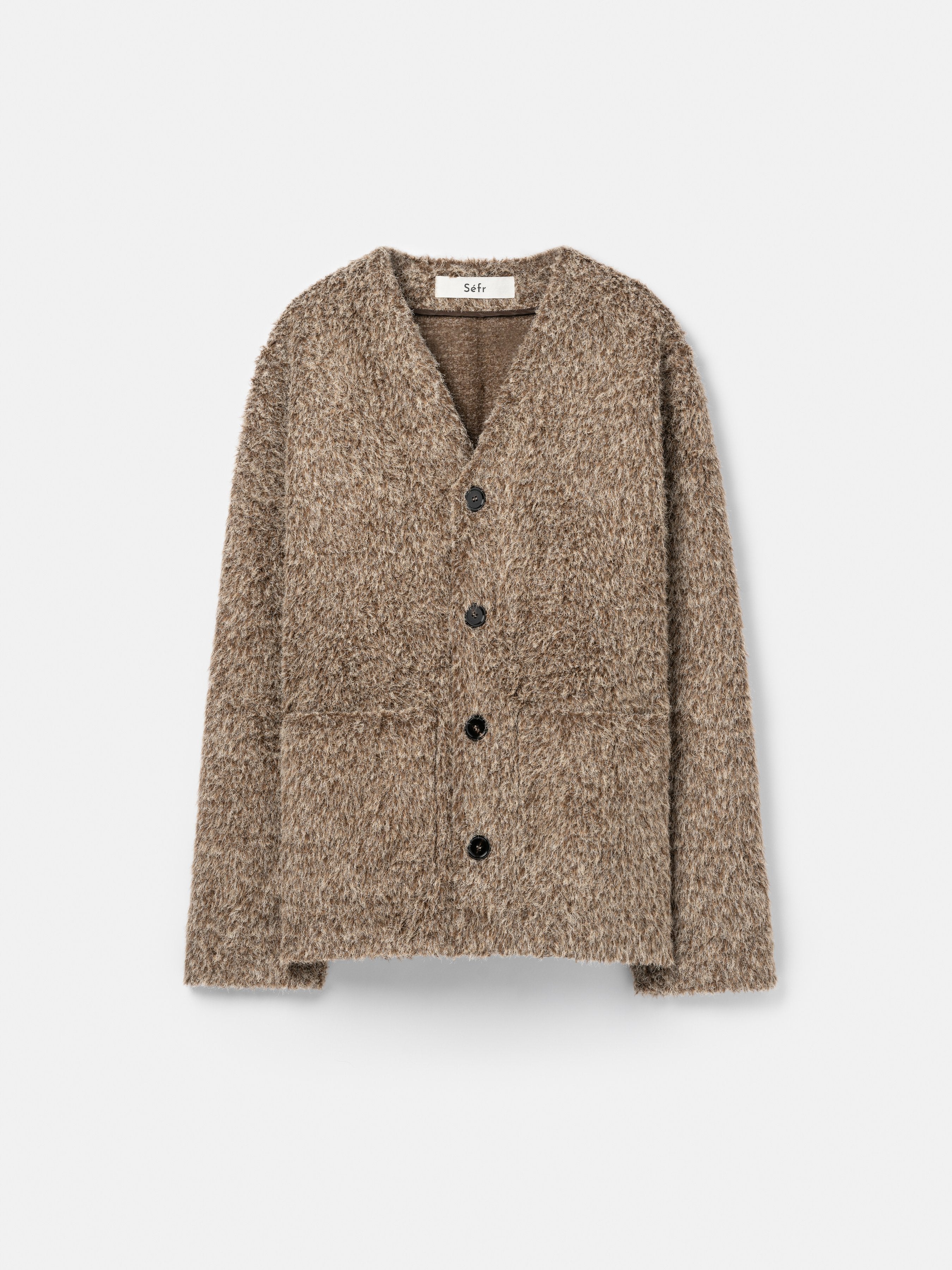 トップス 24AW Sefr ARLO CARDIGAN Arlo-Cardigan---Heavy-Pine-