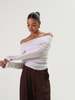 Sovere Rise Mesh Off the Shoulder Top - Thumbnail 1