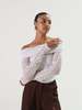 Sovere Rise Mesh Off the Shoulder Top - Thumbnail 6