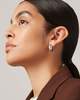 Jenny Bird Small Tome Hoops - Silver - Thumbnail 2
