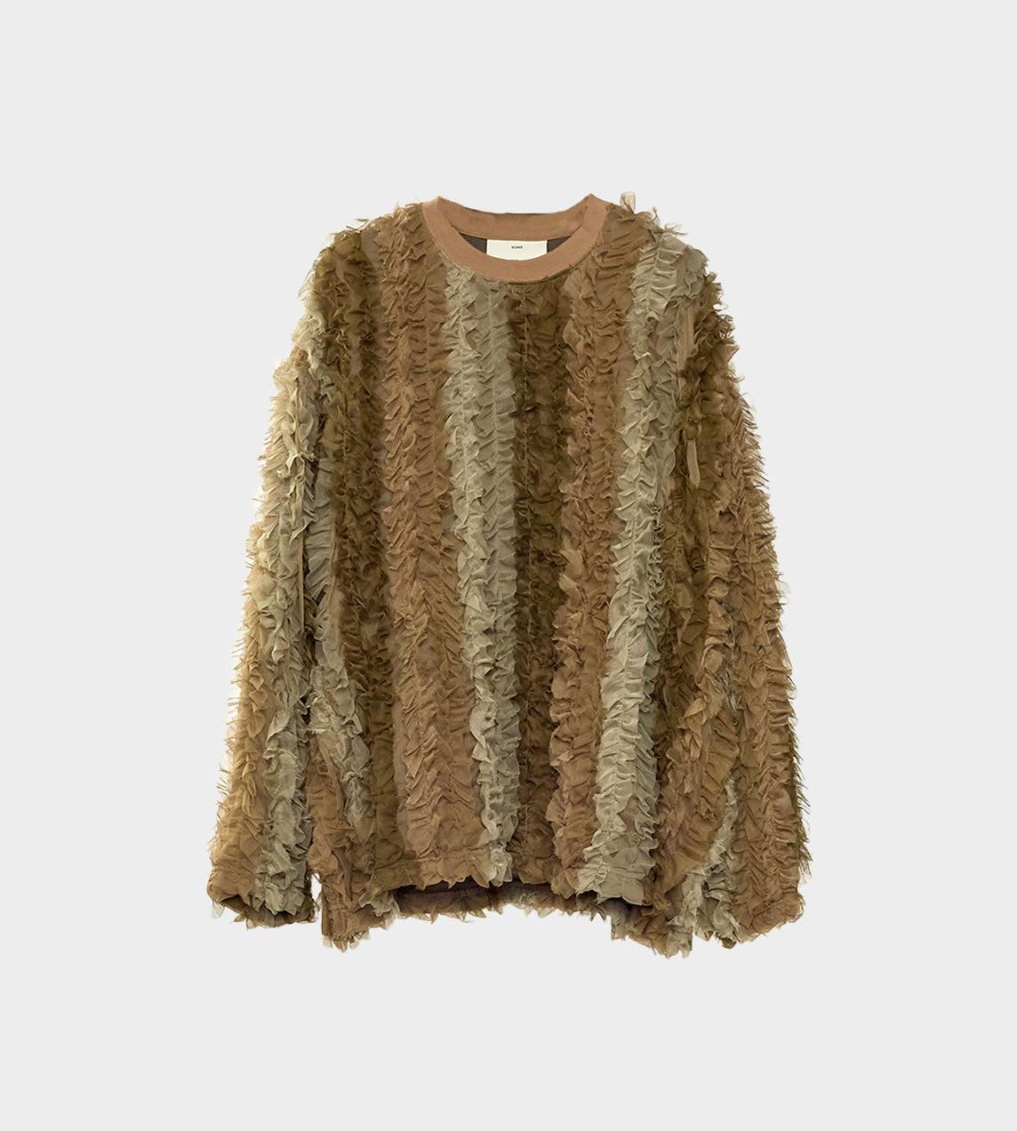 Song for the Mute Oversized Pullover - Taupe | Garmentory