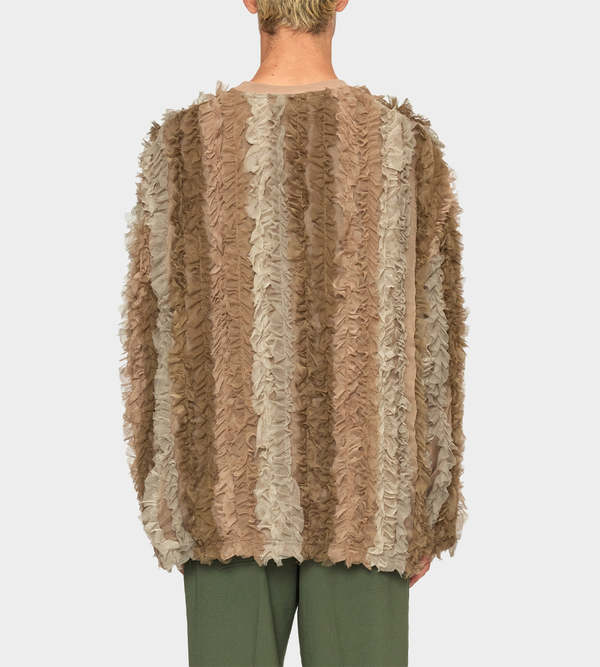 Song for the Mute Oversized Pullover - Taupe | Garmentory