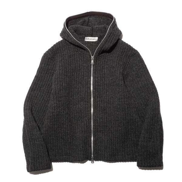 に*ん様 OUR LEGACY FULL ZIP HOOD Grey 48 Full Zip Hood