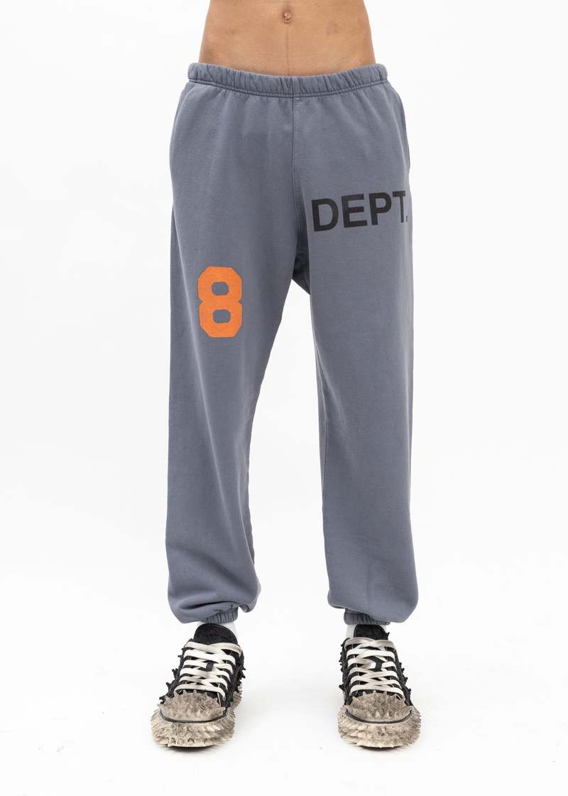 Gallery Dept 8 Logo Sweatpants - Navy | Garmentory