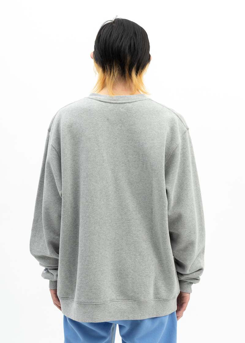 【GALLERY DEPT.】ART DEPT CREWNECK SWEATSHIRT Gallery Dept Heather Grey Blue Art Dept Crewneck – 017 Shop