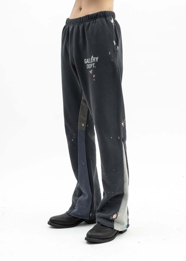 Gallery Dept Painted Flare Sweatpants - Washed Black | Garmentory