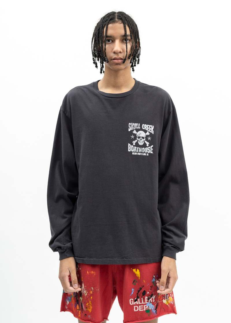 Gallery Dept Skull Creek Boathouse LS - Grey | Garmentory