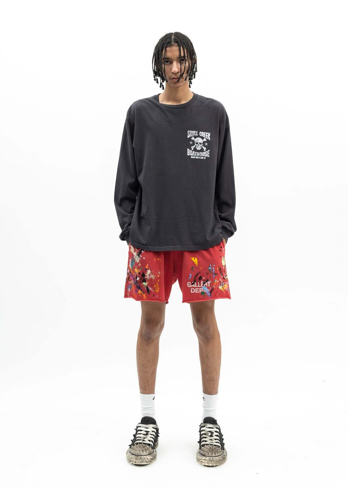 Gallery Dept Skull Creek Boathouse LS - Grey | Garmentory