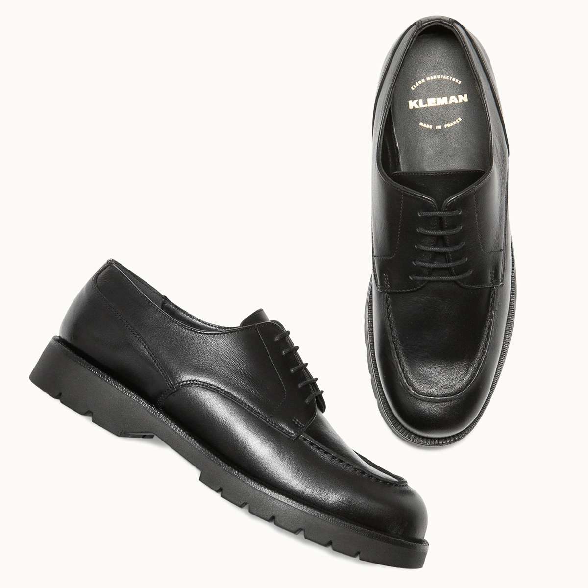 Kleman Frodan Derby - Black - Image 3 of 3