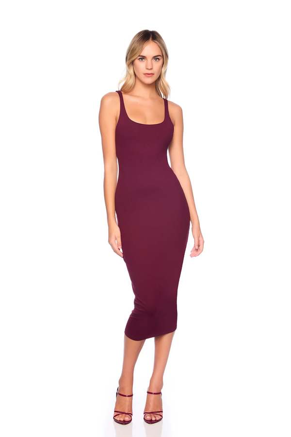 knee length dresses for ladies Susana Monaco Double String Midi Dress – Dales Clothing for Men and Women