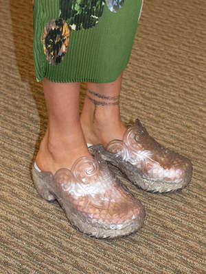 Y/Project x Melissa Court Clog - Clear/White | Garmentory