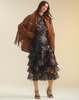 Cynthia Rowley Westward Fringe Suede Jacket - Chestnut Brown - Thumbnail 3