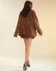 Cynthia Rowley Westward Fringe Suede Jacket - Chestnut Brown - Thumbnail 9
