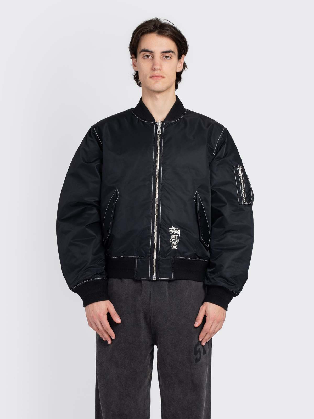 ジャケット・アウター STUSSY BUILT REVERSIBLE BOMBER JACKET Stussy Built Reversible Bomber Jacket Green | eBay