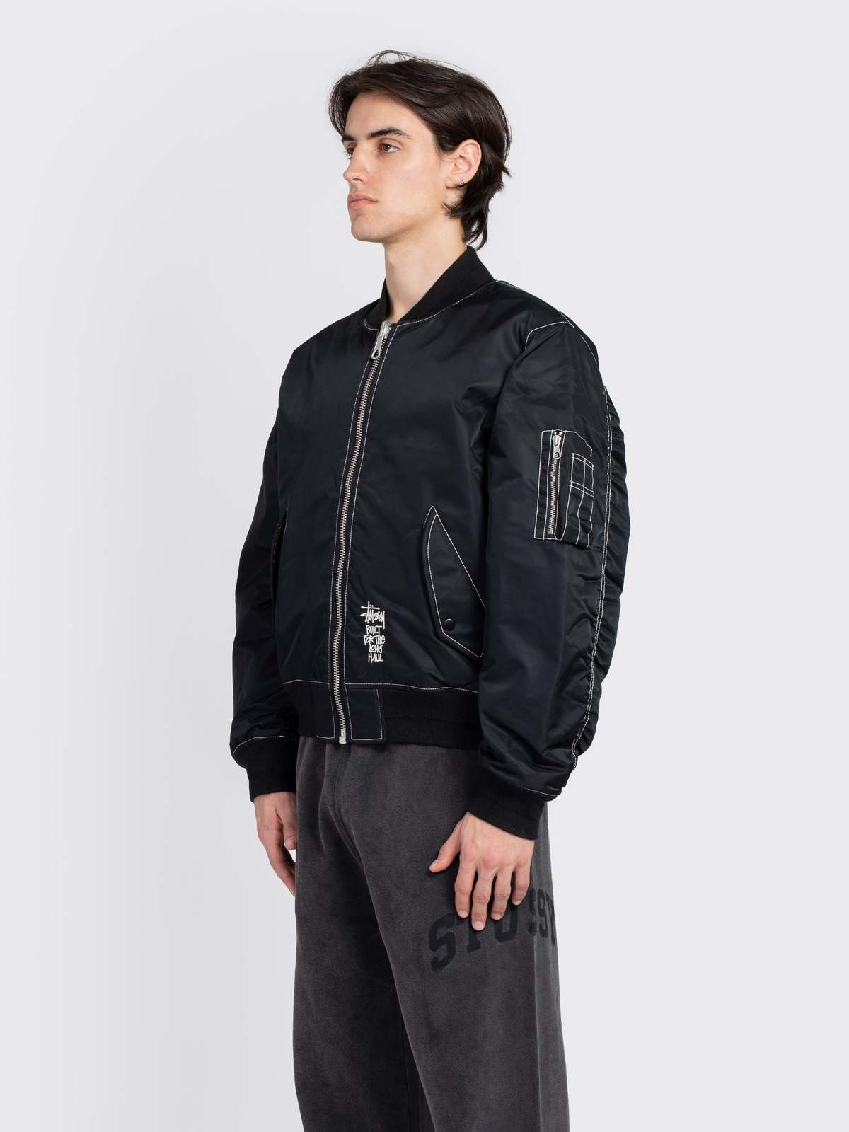 Stussy Built Bomber Jacket Black Sサイズ Built-Reversible-Bomber-Jacket