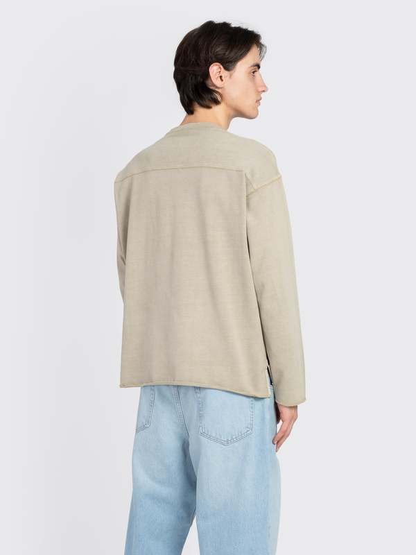 STUSSY FOOTBALL CREW PIGMENT DYED COTTON（Football Crew