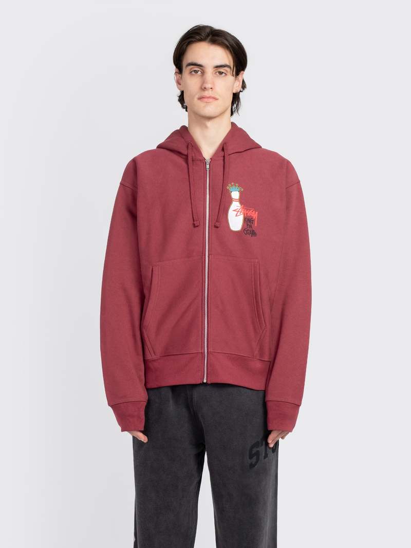Stussy Kingpin Zip Hood | Garmentory