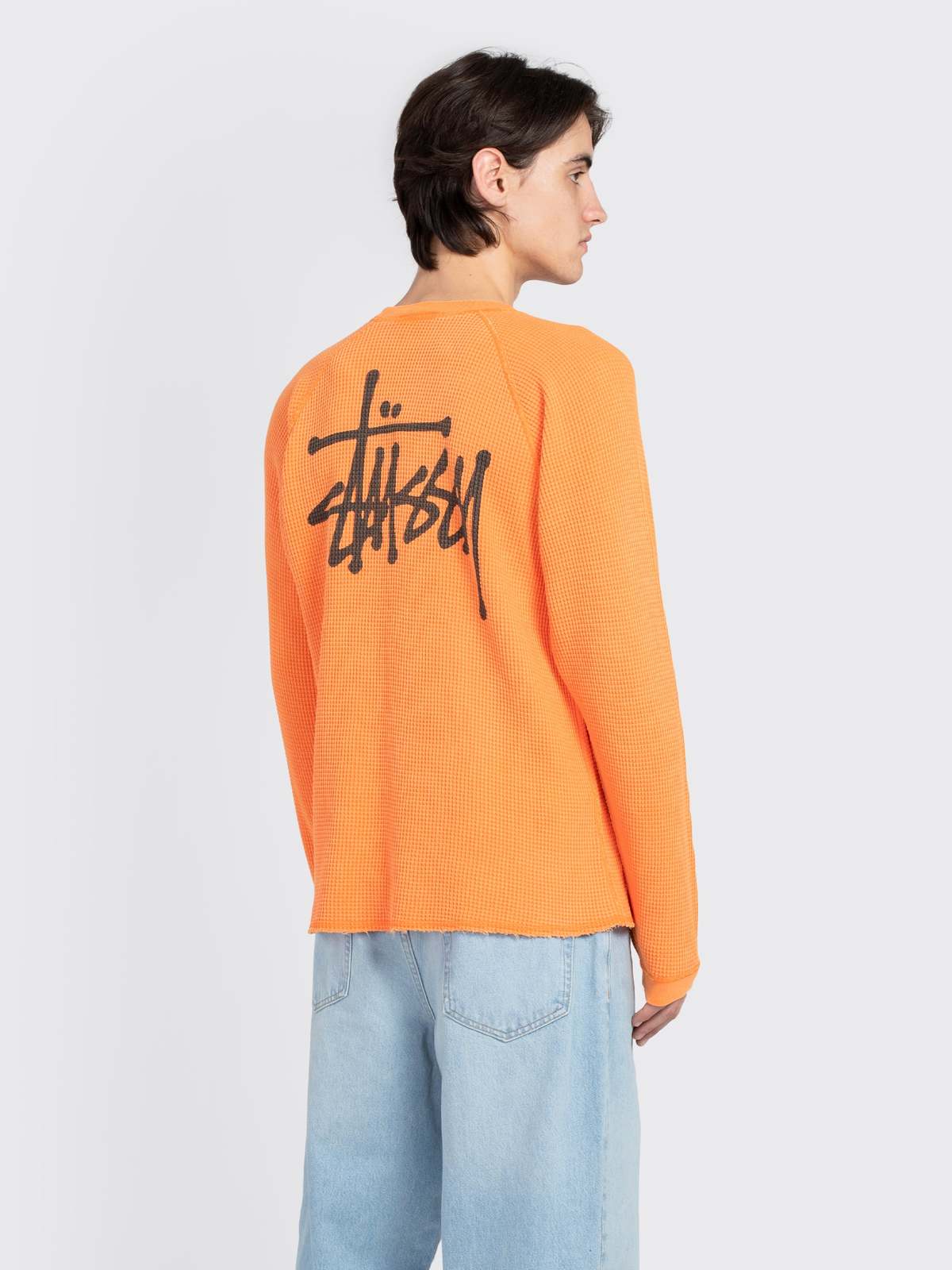人気 ☆STUSSY☆ RAGLAN THERMAL LS CREW SAND Basic Stüssy Thermal – Sand | Tops | Stüssy