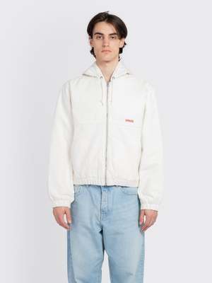 Stussy Insulated Canvas Work Jacket - Bone | Garmentory