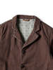 Kapital Twill Aging Wool Hospital Jacket - Brown - Thumbnail 2