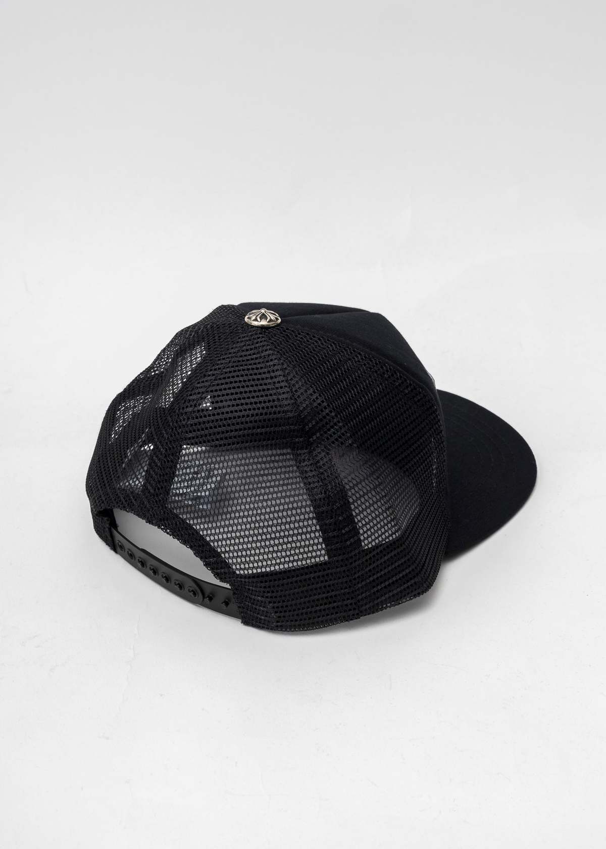 【人気/関税/送料込み】 Chrome Hearts CH Las Vegas Trucker Ha Chrome Hearts CH Las Vegas Trucker Hat - Black Hats