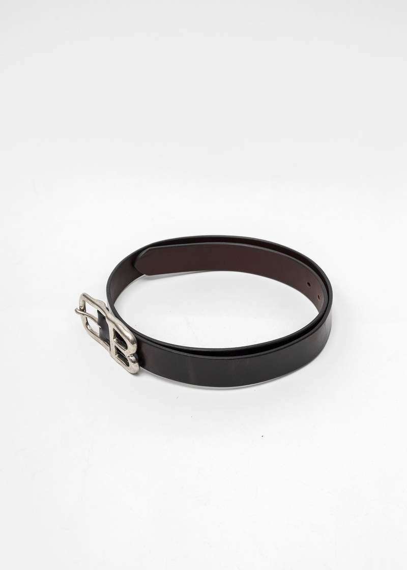 Doublet Db Buckle Belt - Dark Brown | Garmentory